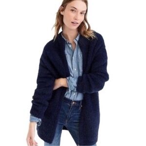J Crew x Point Sur Sweater Coat